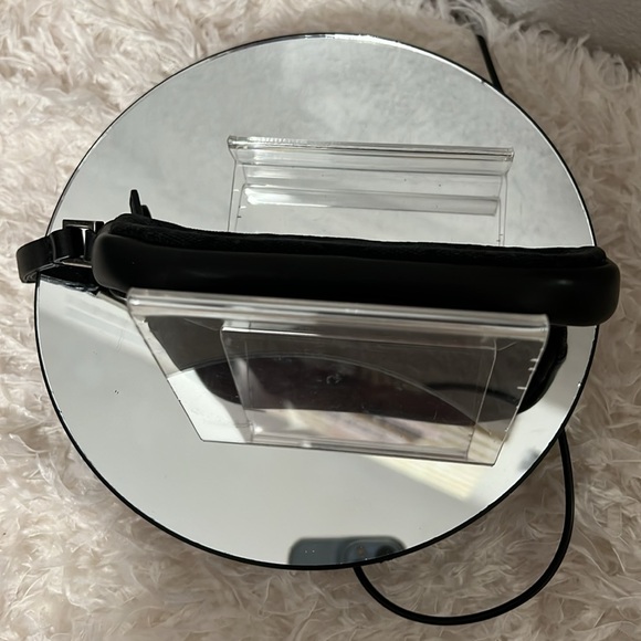 Rare Gucci Black Monogram and Leather Key/Cosmetic Case Wristlet - Picture 5 of 11